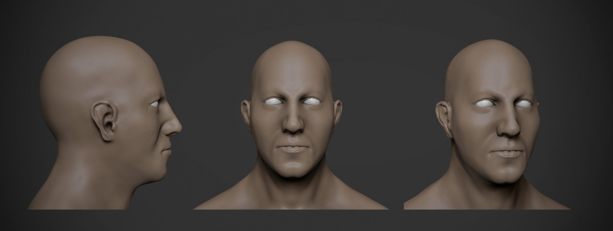 base mesh of face practice